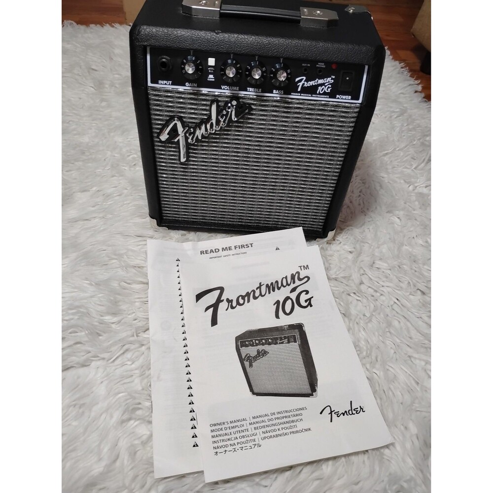 Fender Frontman 10G 10W Guitar Combo Practice Amp Tested Working w/ Power Cord